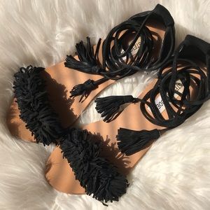 Steve Madden Fringe Sandals